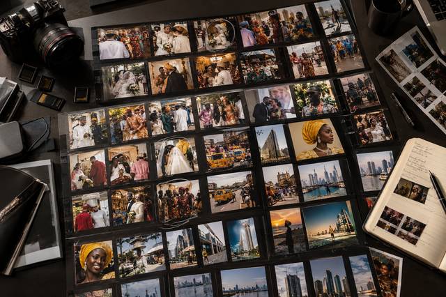 contact sheet wall